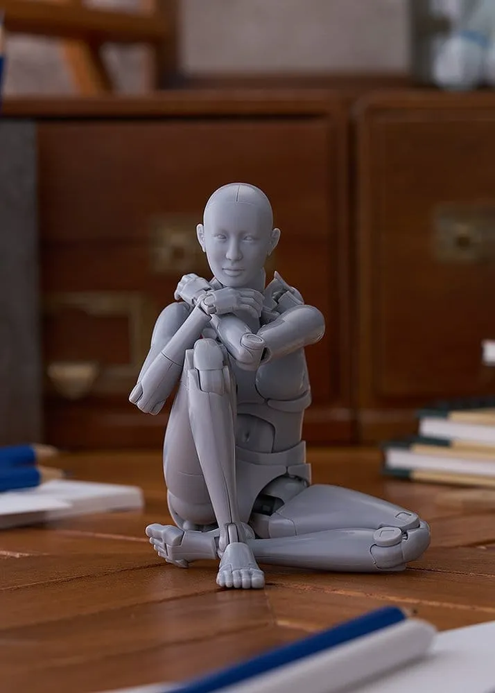 Figma Action Figure Nishimura Style Drawing Doll Olive Gray 21 cm